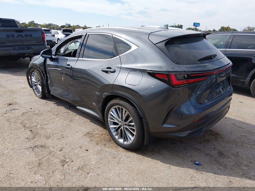 Vin: 2t2hkcezxtc078779, lot: 46715531, lexus nx 350h luxury 20263