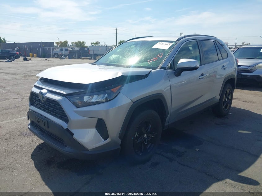 Vin: jtmmwrfv2nd568905, lot: 46715535, toyota rav4 hybrid le 20222