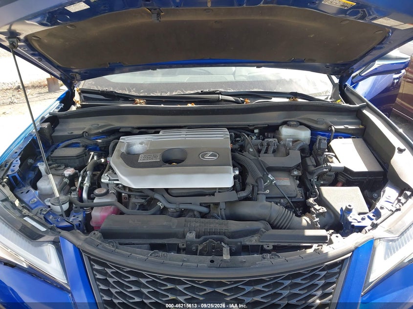 LEXUS UX 250H 2021 VIN JTHR9JBHXM2052623