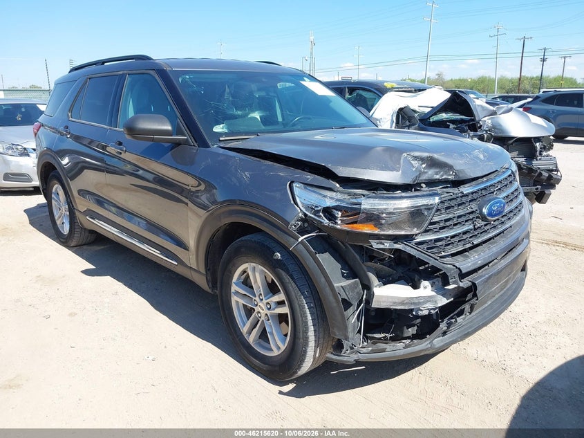 Vin: 1fmsk7dhxpga92632, lot: 46715543, ford explorer xlt 20231