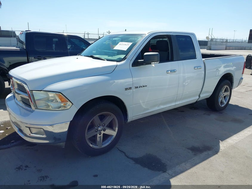 2010 Dodge RAM, Звичайний знос, IAAI, VIN 1D7RB1GT9AS162471 — фото 2