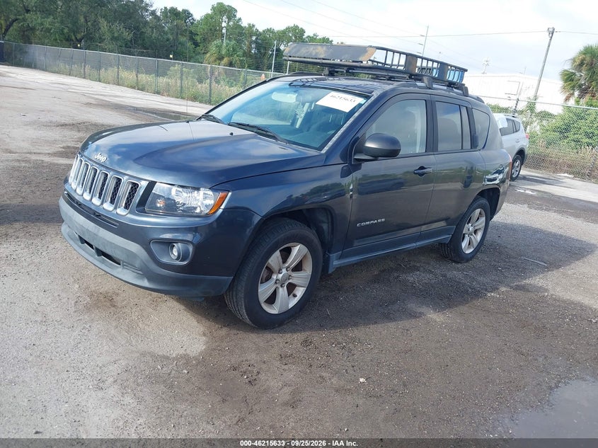 Vin: 1c4njdbb7fd424088, lot: 46715556, jeep compass sport 20152