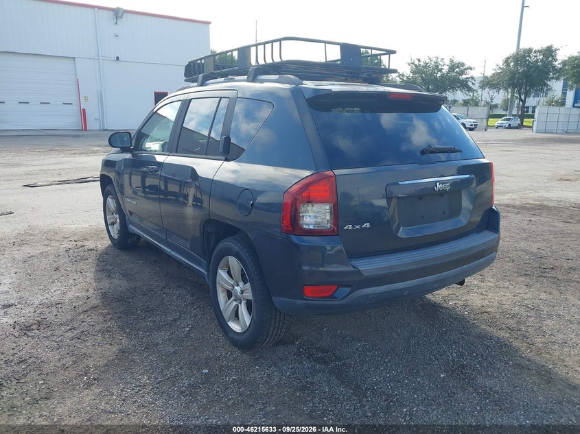 Vin: 1c4njdbb7fd424088, lot: 46715556, jeep compass sport 20153