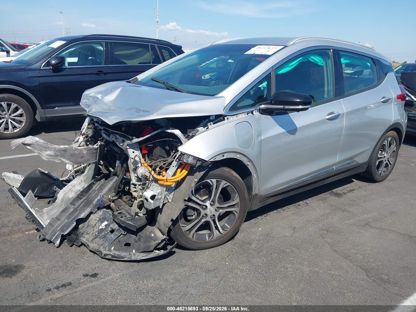 2020 Chevrolet Bolt, Front End, IAAI, VIN 1G1FZ6S06L4136106 — photo 2