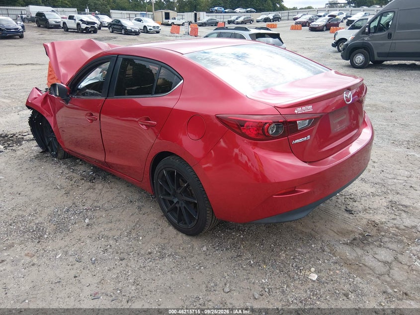 Vin: 3mzbn1v38jm209730, lot: 46715638, mazda mazda3 touring 20183