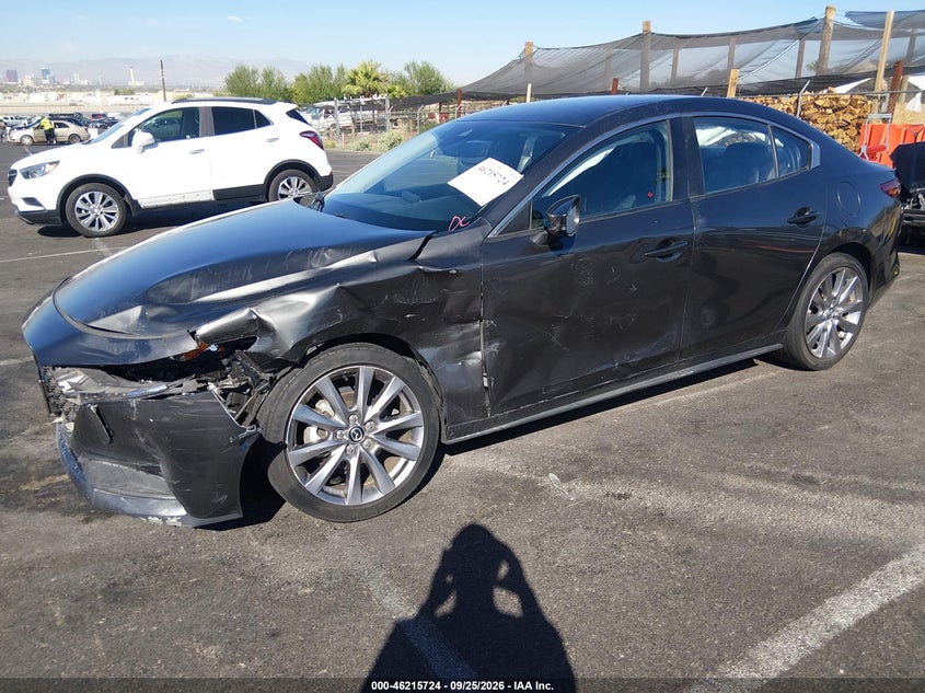Vin: jm1bpabl0m1317777, lot: 46715647, mazda mazda3 select 20212