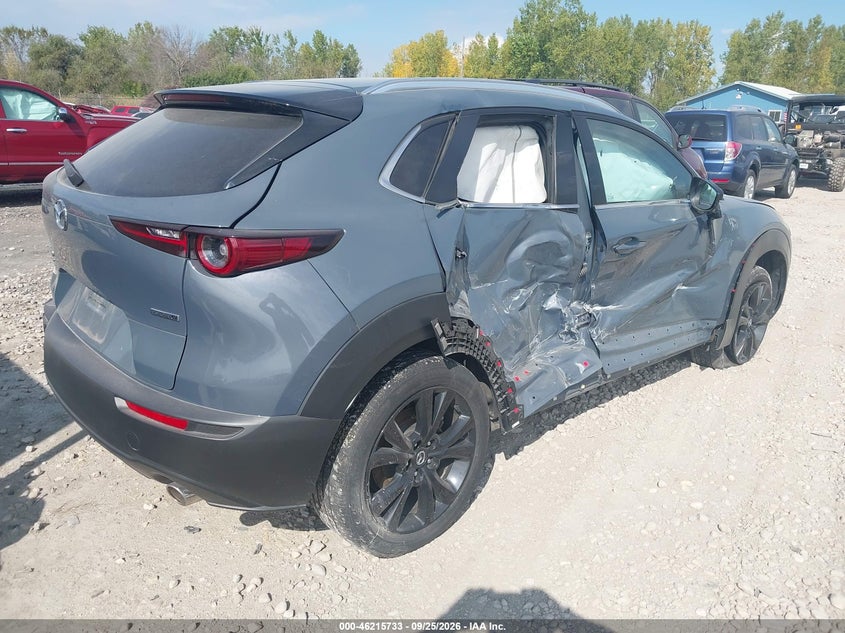 Vin: 3mvdmbcl8nm405775, lot: 46715656, mazda cx-30 carbon edition 20224