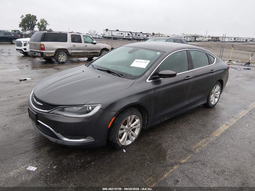 Vin: 1c3cccab9gn176083, lot: 46715682, chrysler 200 limited 20162