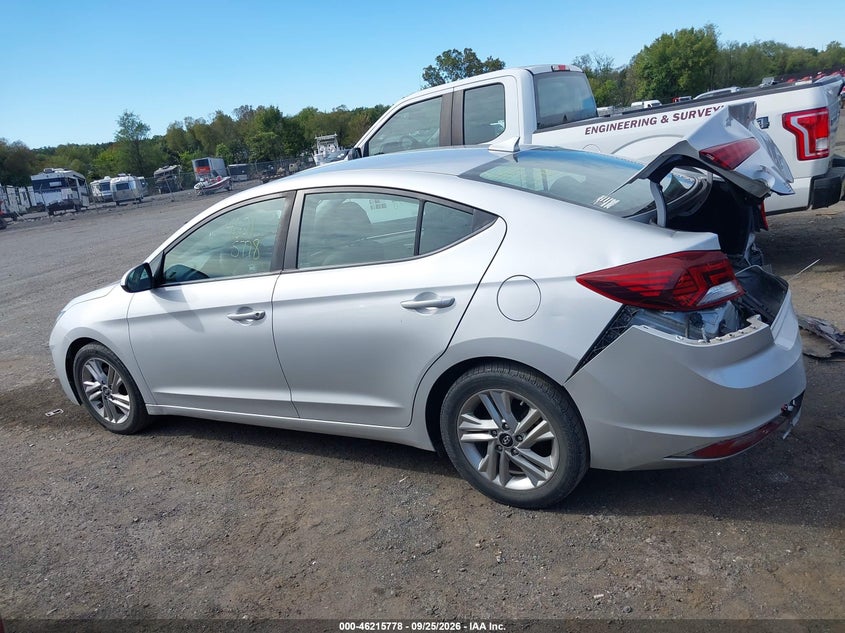 HYUNDAI ELANTRA 2019 VIN KMHD84LF6KU877536