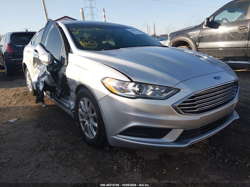 Vin: 3fa6p0g7xhr365165, lot: 46715709, ford fusion s 20171