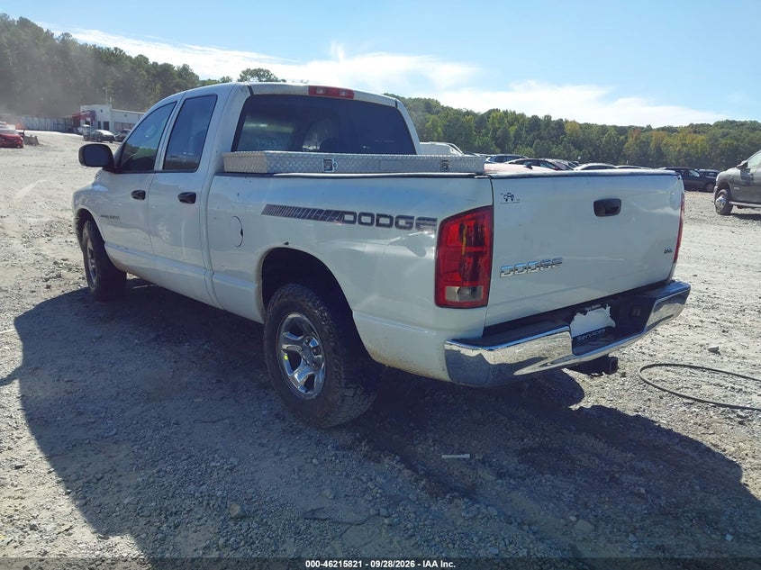 DODGE RAM 1500 2003 VIN 1D7HA18N83S147803