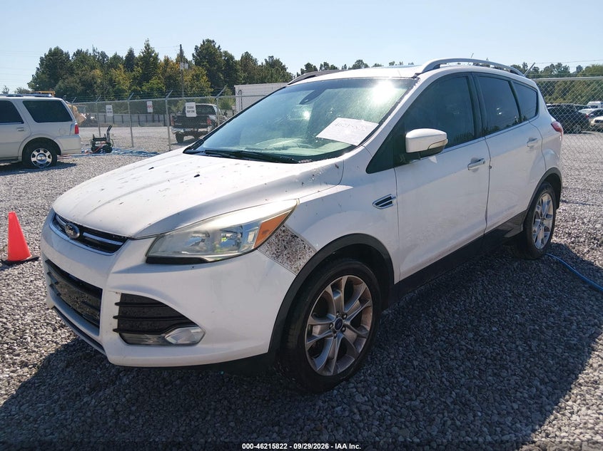 Vin: 1fmcu0jx2guc05959, lot: 46715745, ford escape titanium 20162