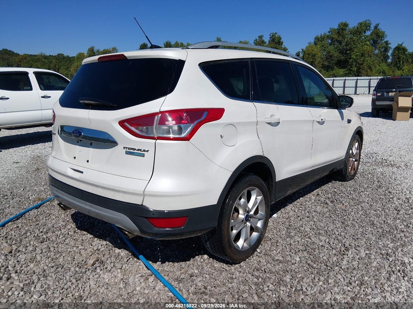 Vin: 1fmcu0jx2guc05959, lot: 46715745, ford escape titanium 20164