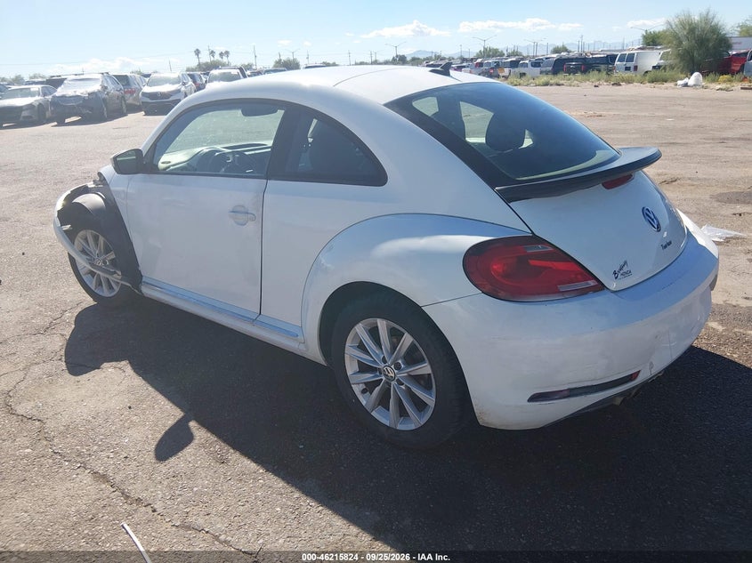 Vin: 3vwj17at1hm606772, lot: 46715747, volkswagen beetle 1.8t se 20173