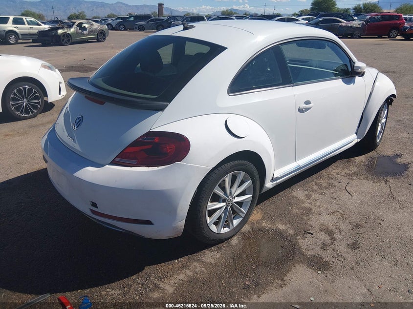 Vin: 3vwj17at1hm606772, lot: 46715747, volkswagen beetle 1.8t se 20174