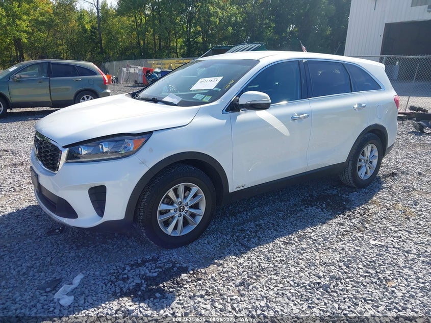 Vin: 5xypgda3xkg535117, lot: 46715748, kia sorento 2.4l lx 20192