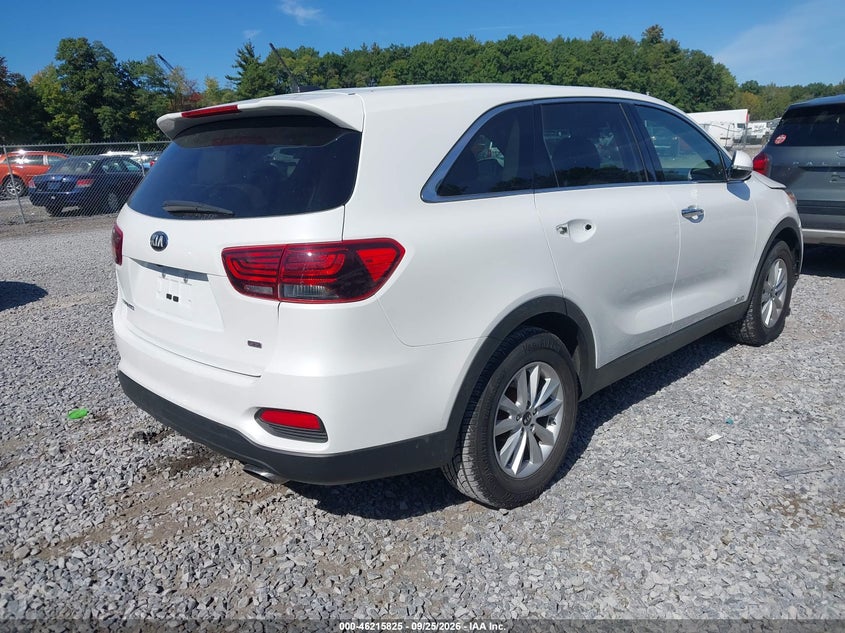 Vin: 5xypgda3xkg535117, lot: 46715748, kia sorento 2.4l lx 20194