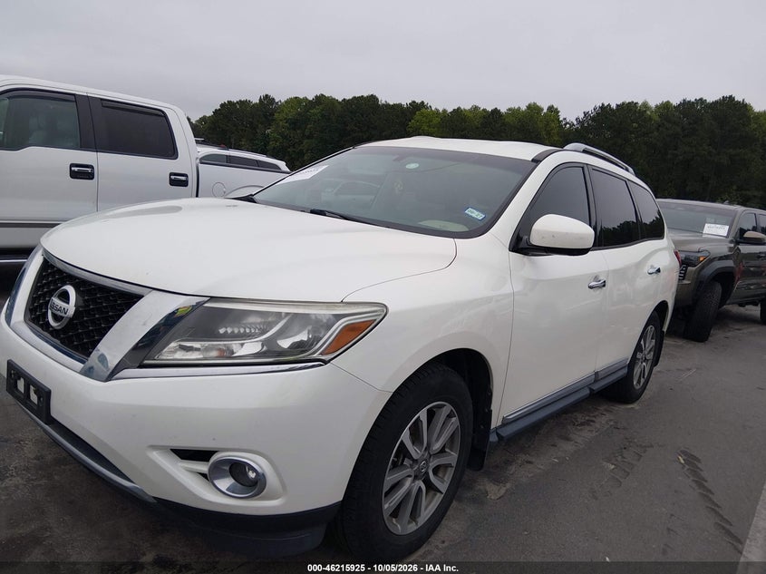 Vin: 5n1ar2mn9gc665043, lot: 46715848, nissan pathfinder sl 20162