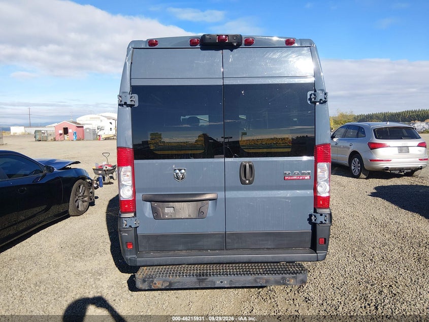 RAM PROMASTER CARGO VAN 2020 VIN 3C6URVJG2LE106923
