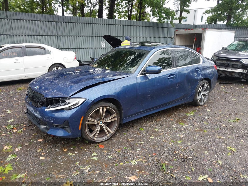 Vin: 3mw5r7j06m8b55342, lot: 46715867, bmw 330i xdrive 20212