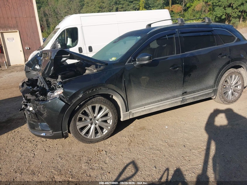 Vin: jm3tcbey7m0536343, lot: 46715892, mazda cx-9 signature 20212