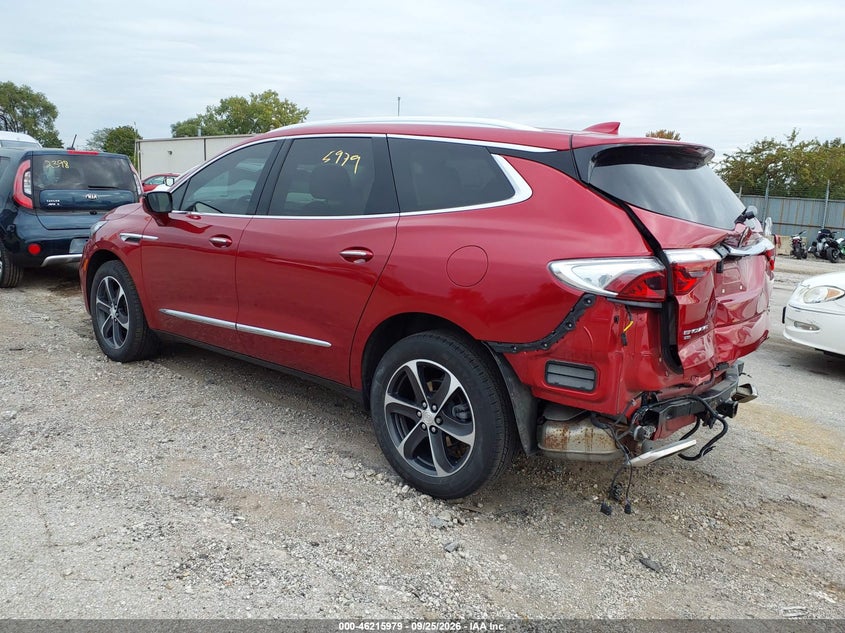Vin: 5gaevakw9nj145779, lot: 46715902, buick enclave awd essence 20223