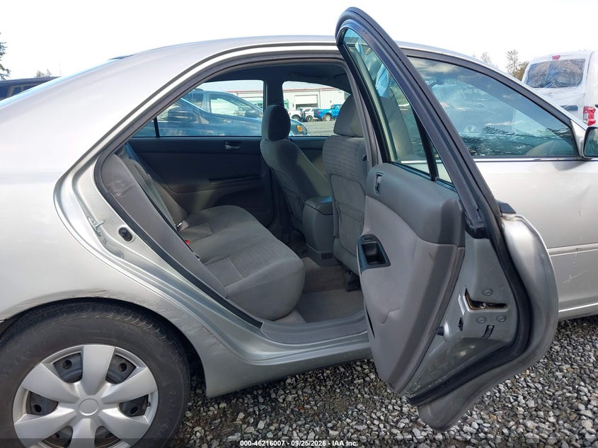 TOYOTA CAMRY 2006 VIN 4T1BE32K76U118604