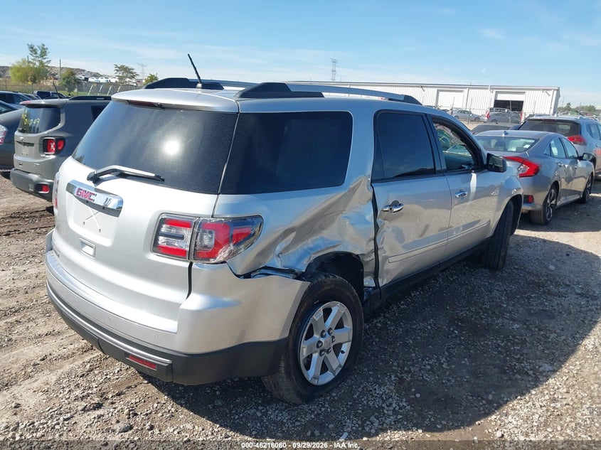 Vin: 1gkkrned3gj318758, lot: 46715983, gmc acadia sle-1 20164