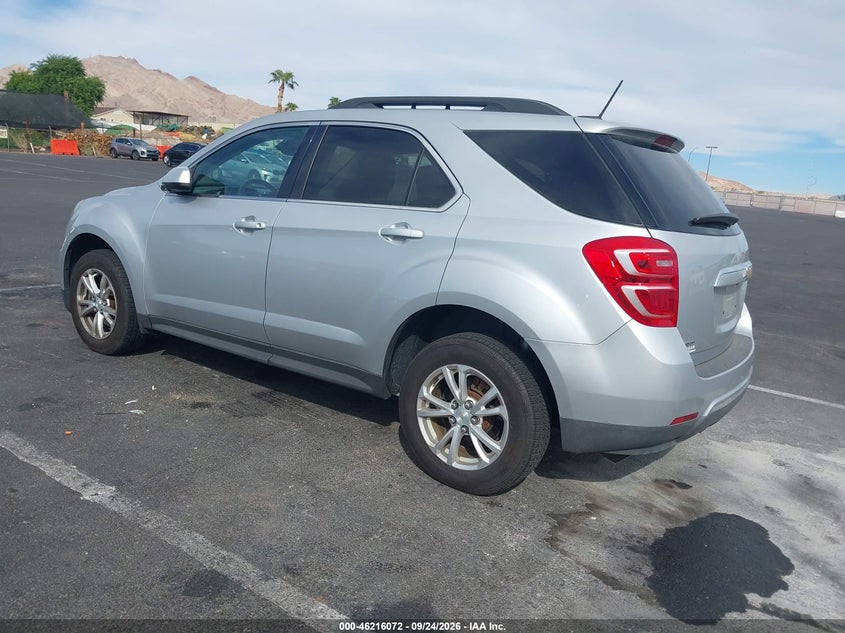 Vin: 2gnflfek8g6155158, lot: 46715995, chevrolet equinox lt 20163