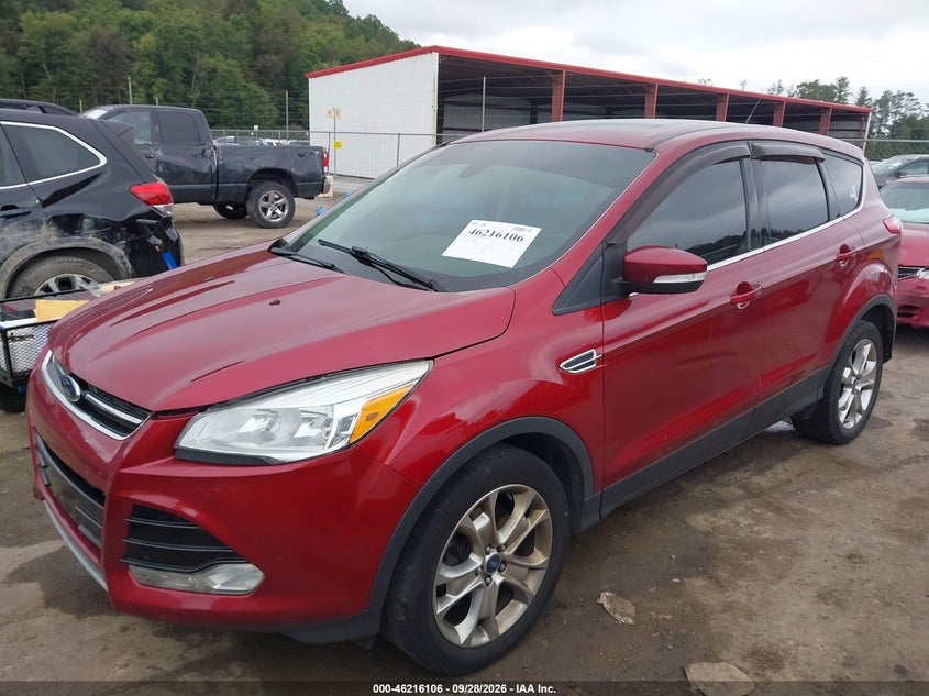 Vin: 1fmcu9h93dub69318, lot: 46716029, ford escape sel 20132