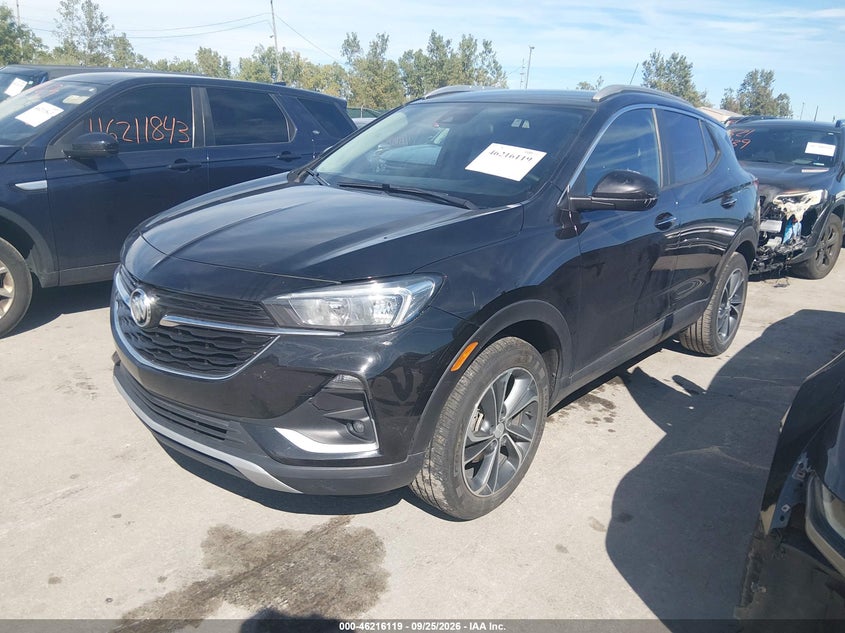 2020 Buick Encore GX, Удар ззаду, IAAI, VIN KL4MMDSL8LB112813 — фото 2