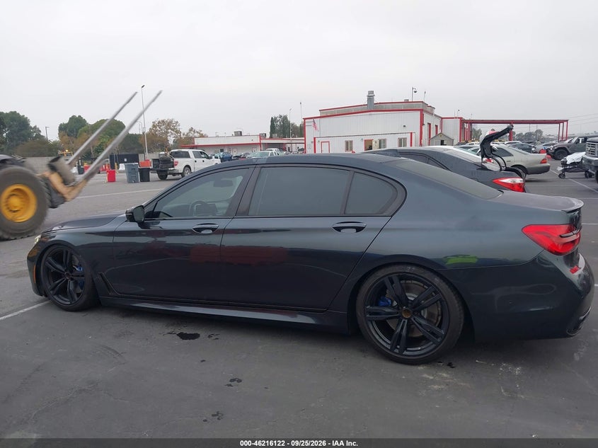 BMW 740I 2017 VIN WBA7E2C5XHG740531