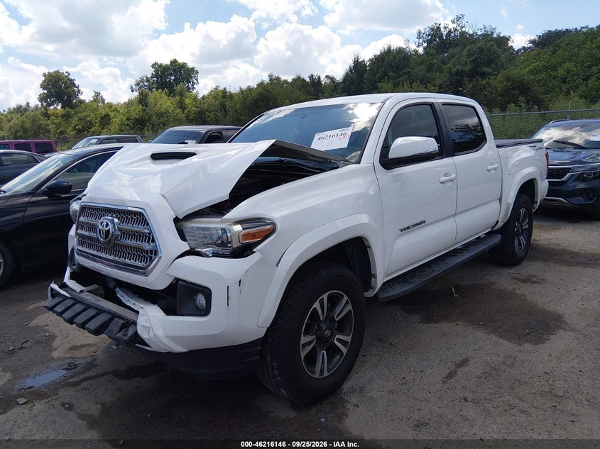 Vin: 5tfaz5cn1hx039486, lot: 46716069, toyota tacoma trd sport 20172