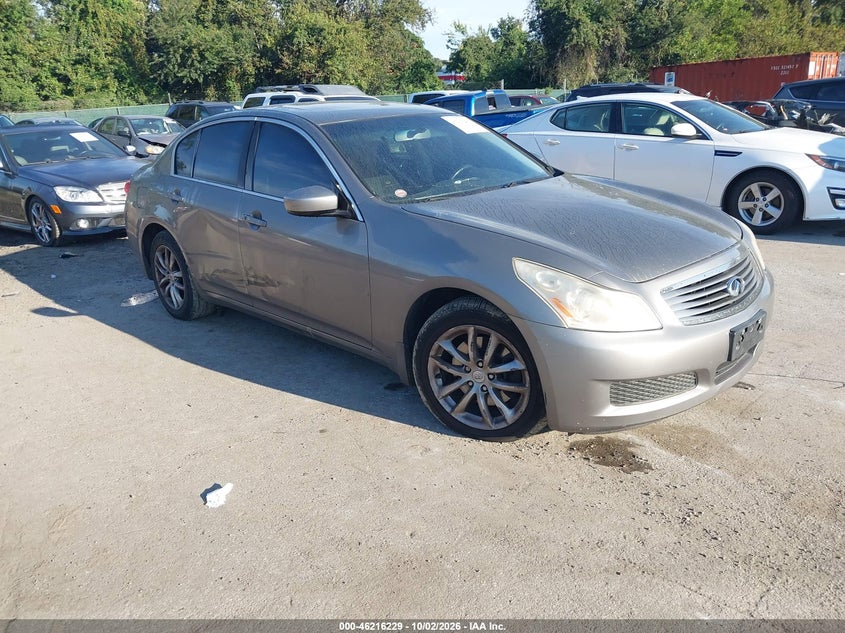 2009 INFINITI G37X