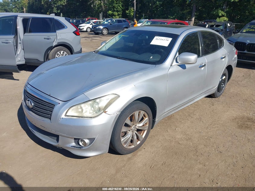 2012 Infiniti M, Обычный износ, IAAI, VIN JN1BY1AR0CM396094 — фото 2