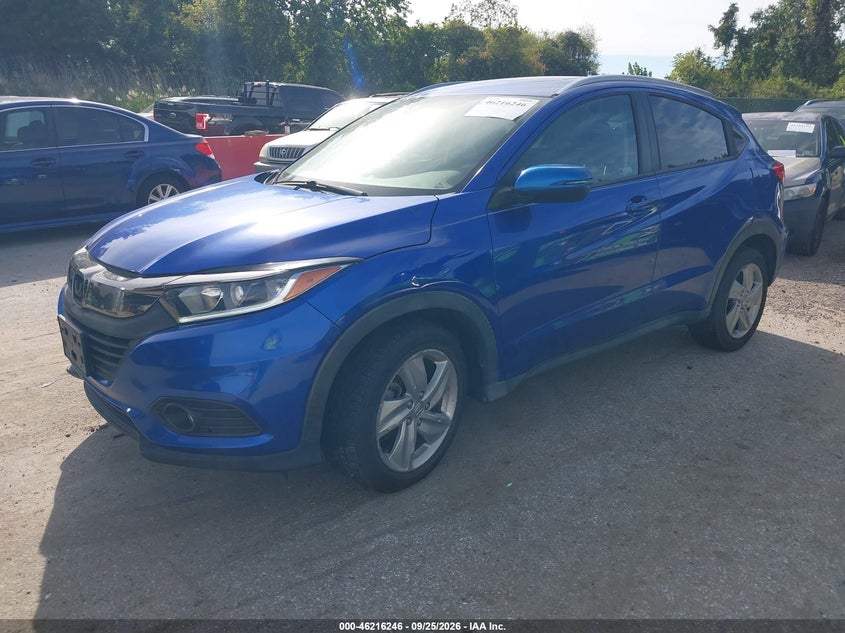 Vin: 3czru6h57km715897, lot: 46716169, honda hr-v ex 20192
