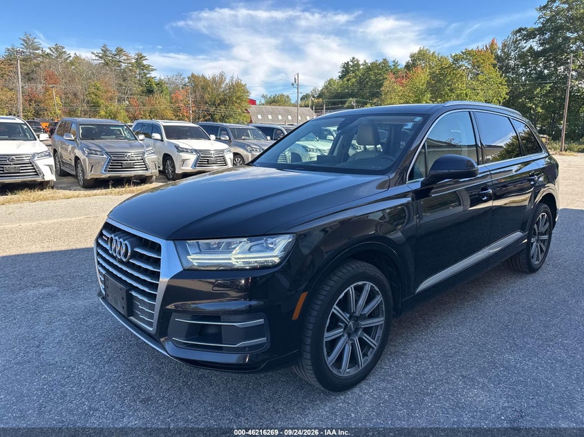 AUDI Q7 2019 VIN WA1LAAF75KD033425