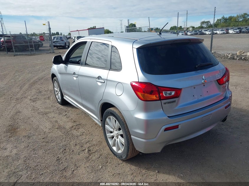 Vin: ja4ar4auxbz021076, lot: 46716215, mitsubishi outlander sport se 20113