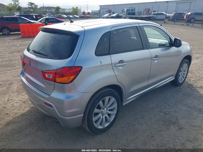 Vin: ja4ar4auxbz021076, lot: 46716215, mitsubishi outlander sport se 20114