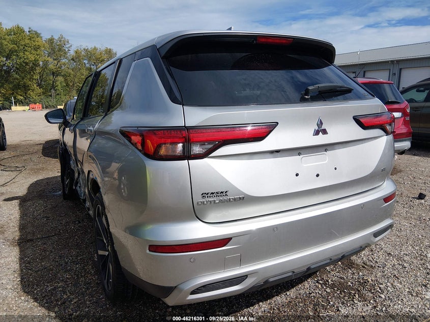 Vin: ja4j4ua85nz043928, lot: 46716224, mitsubishi outlander black edition s-awc/se 2.5 s-awc/se launch edition s-awc 20223