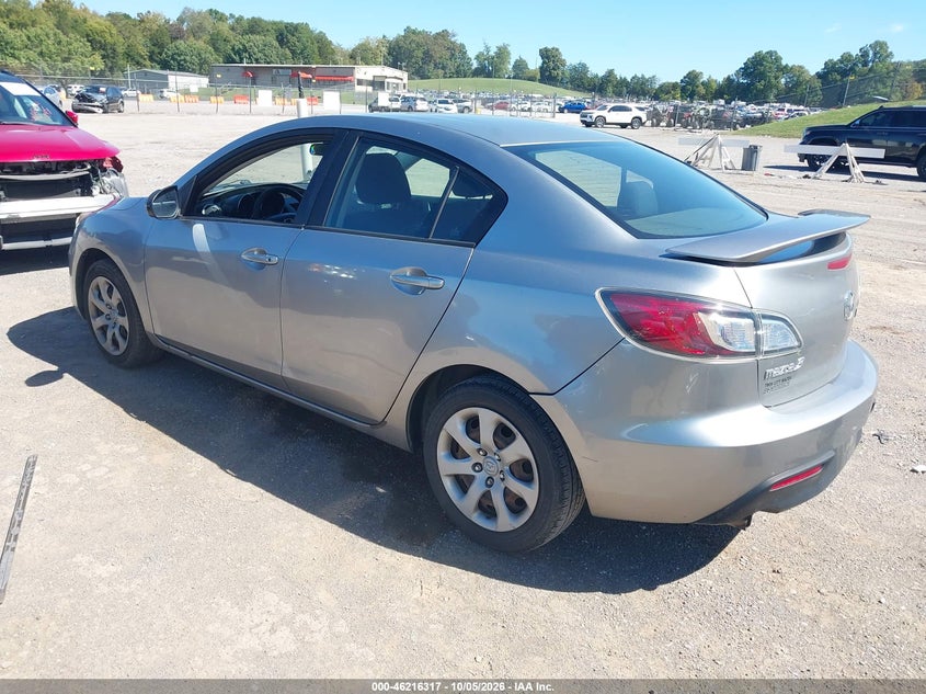Vin: jm1bl1ufxb1474054, lot: 46716239, mazda mazda3 i sport 20113