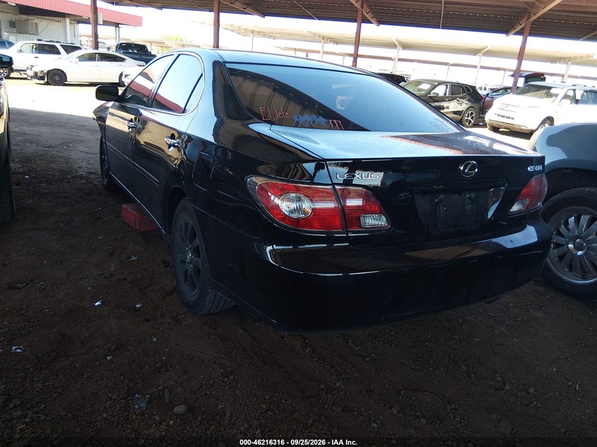 LEXUS ES 330 2004 VIN JTHBA30GX40011189