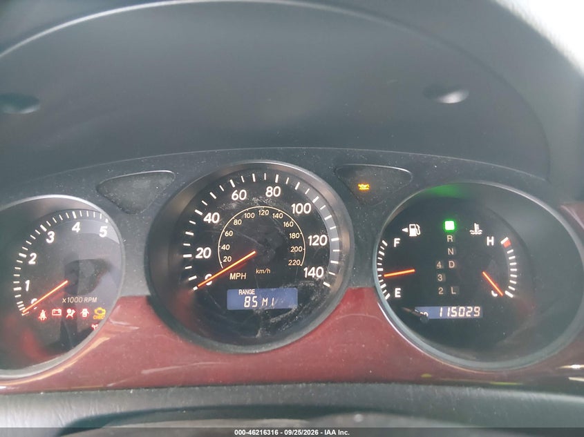LEXUS ES 330 2004 VIN JTHBA30GX40011189
