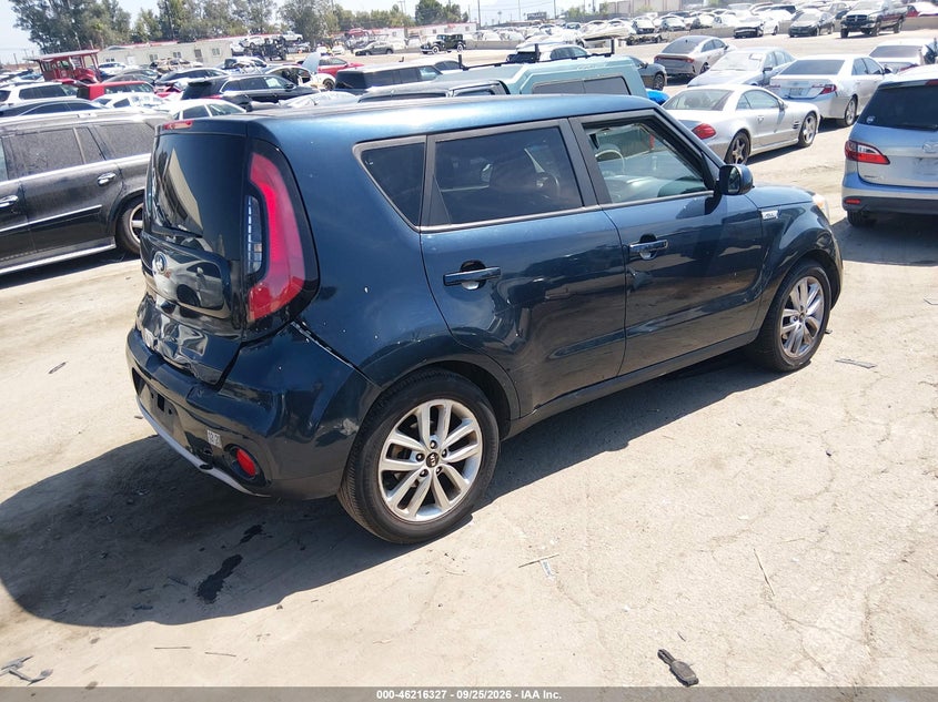 Vin: kndjp3a57k7667637, lot: 46716250, kia soul + 20194