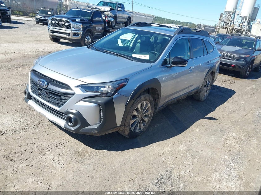 Vin: 4s4btanc4p3108795, lot: 46716269, subaru outback limited 20232