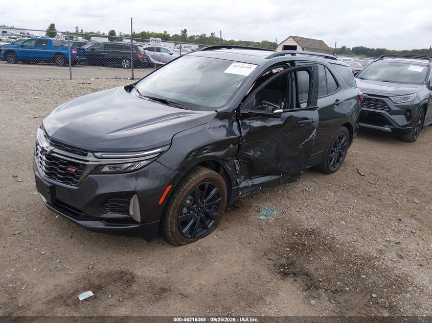 Vin: 3gnaxmev8ns107753, lot: 46716291, chevrolet equinox fwd rs 20222
