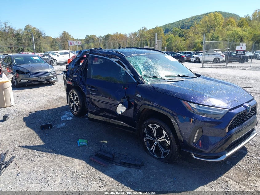 Vin: jtmeb3fv7pd116447, lot: 46716316, toyota rav4 prime xse 20231