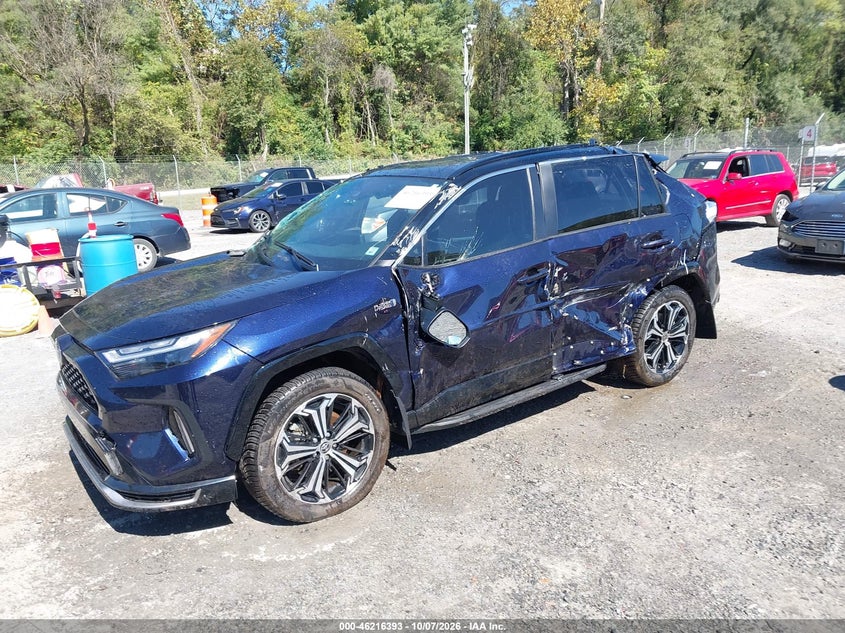 Vin: jtmeb3fv7pd116447, lot: 46716316, toyota rav4 prime xse 20232