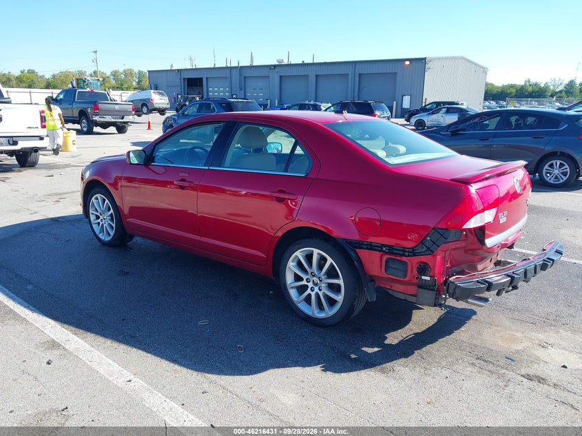 Vin: 3mehm0jg6ar664676, lot: 46716354, mercury milan premier 20103
