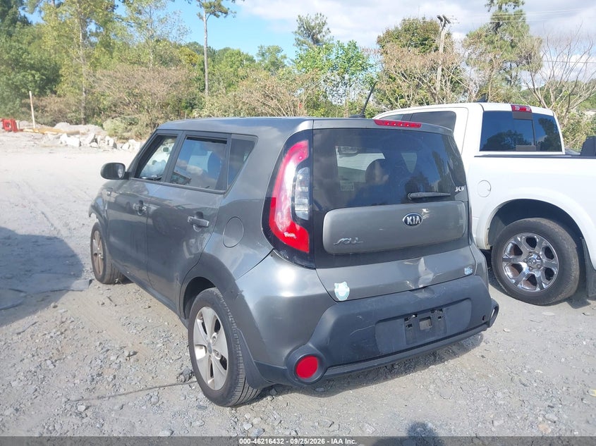 Vin: kndjn2a28e7052511, lot: 46716355, kia soul 20143